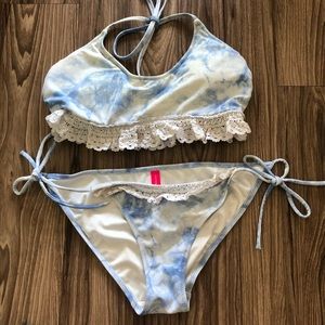 Victoria secret tie dye swimsuit!
